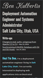 Mobile Screenshot of ben.kulbertis.org