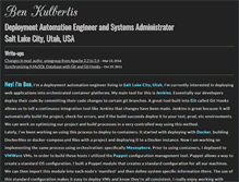 Tablet Screenshot of ben.kulbertis.org